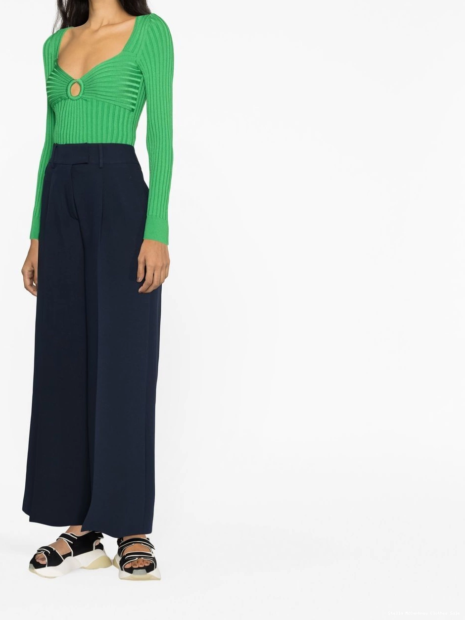 Affordable ribbed top Women cut-out knitted McCartney Stella 0803